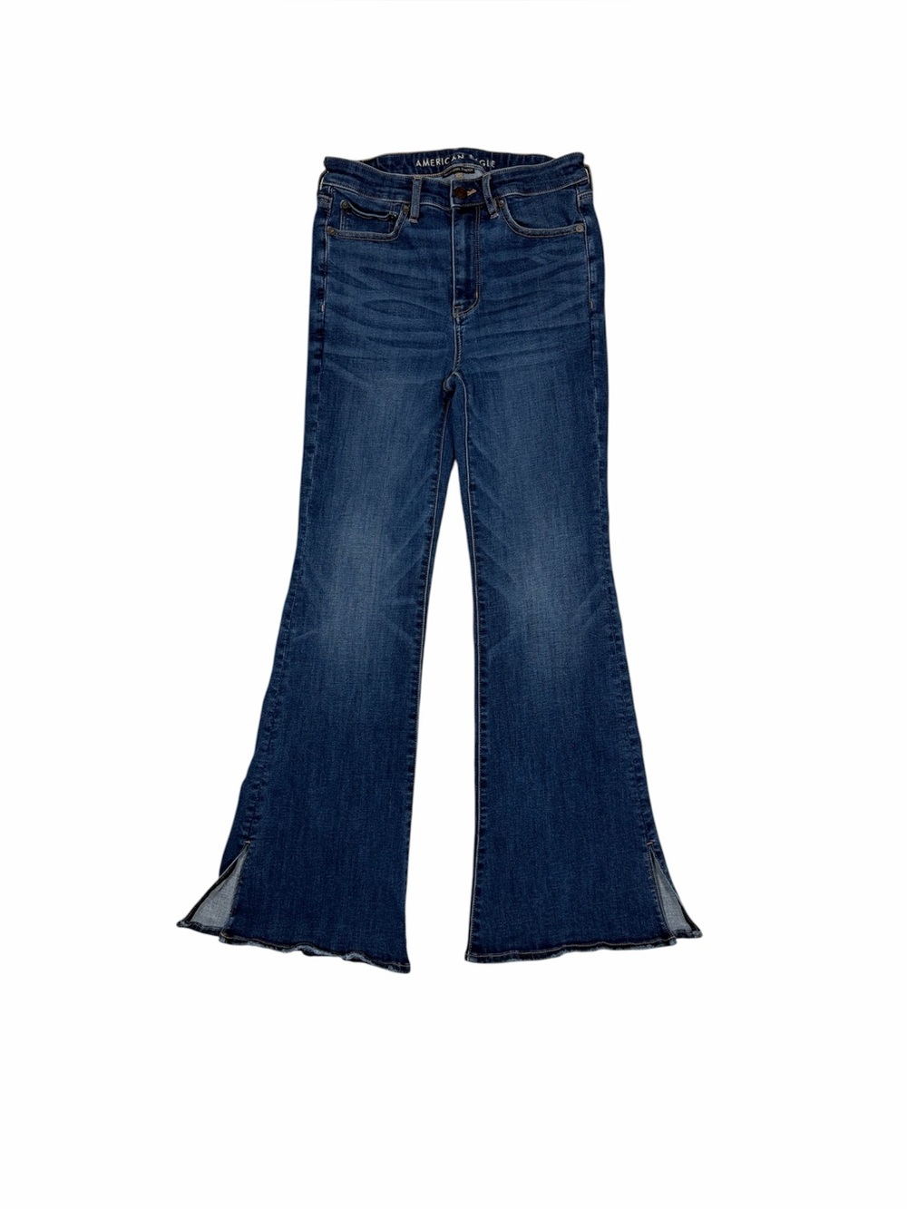 American Eagle Outfitters Next Level Stretch Super High-Rise Flare Jeans size 6